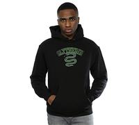 Harry Potter Men's Slytherin Sport Emblem Hoodie XXX-Large Black