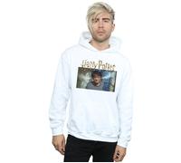 Harry Potter Men's Steam Ears Hoodie in White | Size: 4XL Harry Potter White 4XL