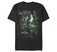 Harry Potter Men's T-Shirt, Black, XL