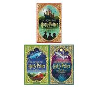 Harry Potter Mina Lima Edition Series Collection 3 Books Set by J.K. Rowling (The Chamber of Secrets,The Philosopher’s Stone & Prisoner of Azkaban)