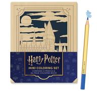 Harry Potter Mini Coloring Set : Contains 64pp coloring book and 12 premium colored pencils