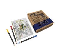 Harry Potter Mini Coloring Set : Contains 64pp coloring book and 12 premium colored pencils