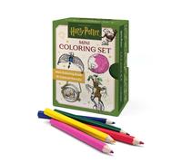 Harry Potter Mini Coloring Set : Includes Mini Coloring Book and 18 Colored Pencils