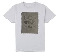 Harry Potter Ministry Of Magic Men's T-Shirt - White White S
