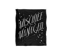 Harry Potter Mischief Managed 4 Officially Licensed Silky Touch Super Soft Throw Blanket 152X127 Cm In White White