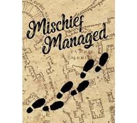 Harry Potter Mischief Managed Canvas Print in Brown Harry Potter Brown