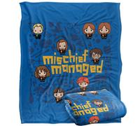 Harry Potter Mischief Managed Chibi Blanket Multicoloured (One Size)