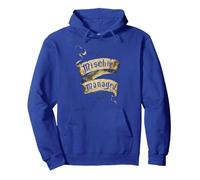 Harry Potter Mischief Managed Pullover Hoodie, Adult Unisex, Royal Blue, XX-Large