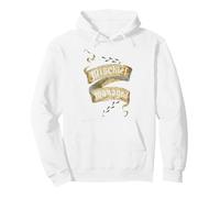 Harry Potter Mischief Managed Pullover Hoodie, Adult Unisex, White, Large