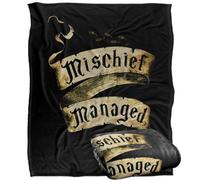 Harry Potter Mischief Managed Scroll Blanket Multicoloured (One Size)