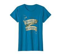 Harry Potter Mischief Managed T-Shirt, Women, Sapphire Blue, X-Large