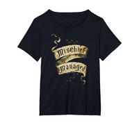 Harry Potter Mischief Managed T-Shirt, Women's Plus, Black, 5X