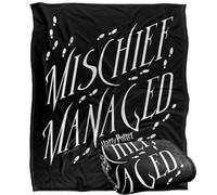 Harry Potter Mischief Managed Text Blanket Multicoloured (One Size)