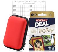 Harry Potter Monopoly Deal Card Game & Travel Case + Scorecard | Travel Games, Family Fames, Card Games for Adults - Hasbro