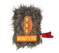 Harry Potter Monster Book Crinkle Pet Toy | Wizarding World Inspired Dog Toy | Fuzzy and Crinkly Multisensory Plush