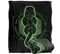 Harry Potter Morsmordre Dark Mark Icon Silky Touch Super Soft Throw Blanket 152 X 127 Cm