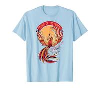 Harry Potter Mosaic Order of The Phoenix T-Shirt, Men, Baby Blue, Medium