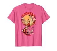 Harry Potter Mosaic Order of The Phoenix T-Shirt, Men, Pink Heather, Small
