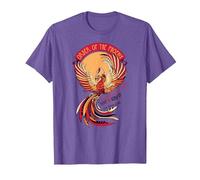 Harry Potter Mosaic Order of The Phoenix T-Shirt, Men, Purple Heather, 3X-Large