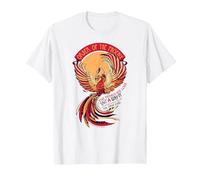Harry Potter Mosaic Order of The Phoenix T-Shirt, Men, White, X-Large