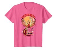 Harry Potter Mosaic Order of The Phoenix T-Shirt, Youth, Pink Heather, Medium
