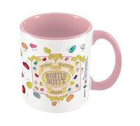 Harry Potter Mug in Presentation Gift Box (Bertie Botts Beans Design) 11oz Ceramic Mug - Official Merchandise, Pink