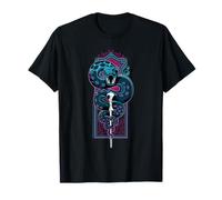 Harry Potter Nagini with Lord Voldemort's Wall T-Shirt