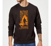 Harry Potter Neither Can Live Sweatshirt - Black | Size: XL Harry Potter Black XL