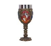 Nemesis Now Harry Potter Four House Hogwarts Collectible Goblet 19.5cm, Resin, Cast in the Finest Resin, Expertly Hand-Painted