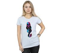 Harry Potter Neon Dark Mark Cotton T-Shirt In Grey Grey XL