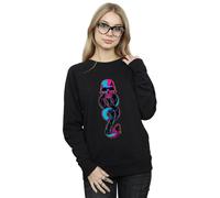 Harry Potter Neon Dark Mark Sweatshirt In Black Black XL