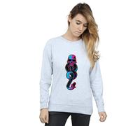Harry Potter Neon Dark Mark Sweatshirt In Grey Grey S