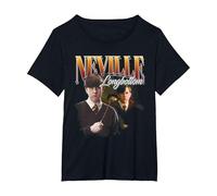 Harry Potter Neville Longbottom Homage T-Shirt, Women's Plus, Black, 1X