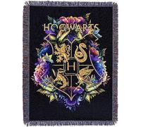 Harry Potter Northwest Throw Blanket, Polyester, School Foliage, 48 x 60 Inches