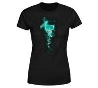 Harry Potter Official Doe Always Patronus Women's T-Shirt in Black | Size: Medium Harry Potter Black M