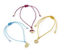 The Carat Shop Harry Potter Friendship Bracelet Set – Golden Snitch, Love Potion & Time Turner