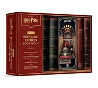 Harry Potter: Official Hogwarts Express Book Nook (With Lights!): DIY Building Kit with Fully Molded Train Engine Car