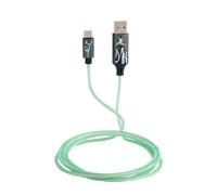 Harry Potter Official Licensed Light Up Charging Cable. Type-C To USB Cable With Flowing Light Effect, Fast Charge And Data Sync. For Smartphones, Tablets, Bluetooth Headphones, Power Banks Etc.