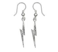 Harry Potter Official Lightning Bolt Earrings with Crystal Elements HPSE001