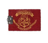 Harry Potter Official Welcome To Hogwarts Door Mat Red (One Size)