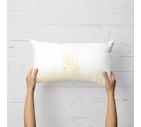 Harry Potter Ombré Hufflepuff Badger Rectangular Cushion - 30x50cm - Soft Touch