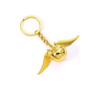 Harry Potter Open At The Close Golden Snitch 3D Keyring Gold One Size