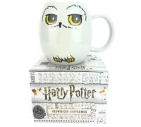 Harry Potter Oval Ceramic Mug with Hedwig The Owl in Presentation Box - Merchandise, 1 Count (Pack of 1)