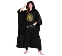 Harry Potter Oversized Blanket Hoodie In Black Black
