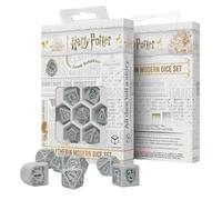 Harry Potter pack dés Slytherin Modern Dice Set - White (7)