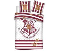 HARRY POTTER - Parure de lit 140x200cm - Poudlard '100% Bio Coton'