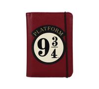 Harry Potter Passport Wallet - (Platform 9 3/4) In Red Red
