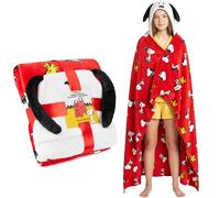 Harry Potter | Peanuts Snoopy | South Park | Nightmare Before Christmas Wearable Blanket for Kids, Teens & Women, Soft Fleece Hooded Throw Blanket, Warm Oversized Fleece Poncho
