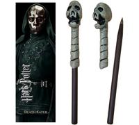 The Noble Collection Harry Potter Death Eater (Skull) Wand Pen and Bookmark - 9i