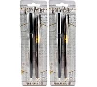 Harry Potter Pen & Pencil Set,Multi-Colour (Pack of 2)